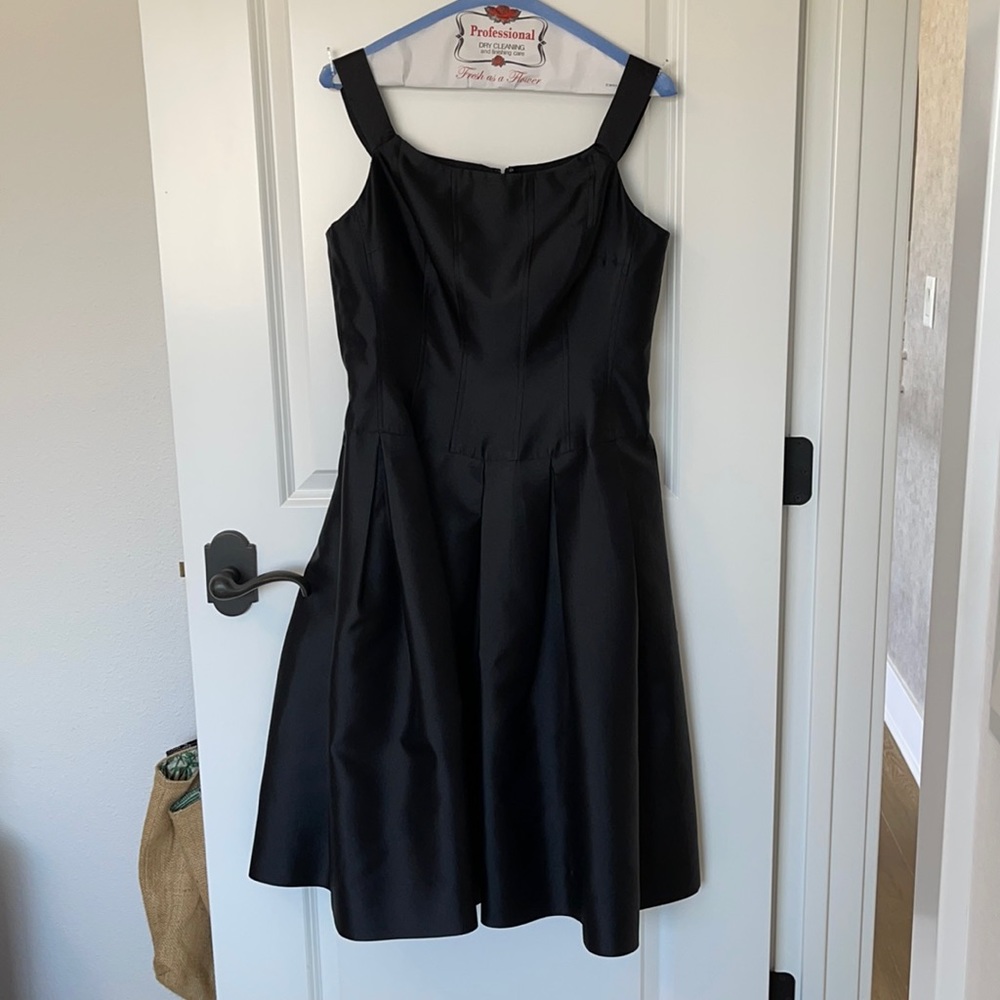 Black cocktail dress